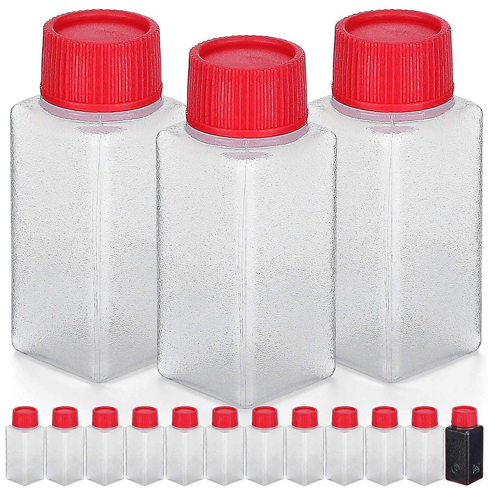 100 Pcs Disposable Seasoning Container Plastic Condiment Bottles Empty Bottle
