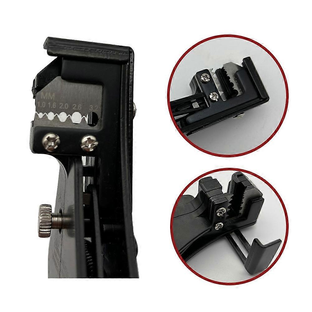 Multi-Function Wire Stripper & Crimper, Automatic Self-Adjusting Cable Cutter for Electrical Coaxial Wire