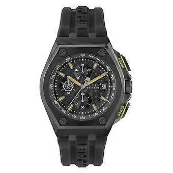 Philipp Plein Men's Watch Chrono Quartz PLEIN EXTREME black PWGAA0221 Silicone