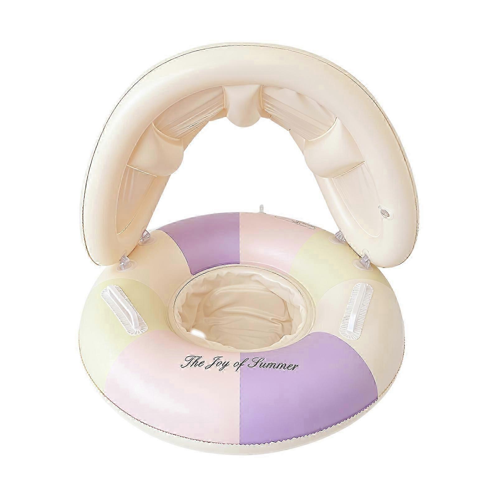 Swimming Float Ring with Detachable Sunshade