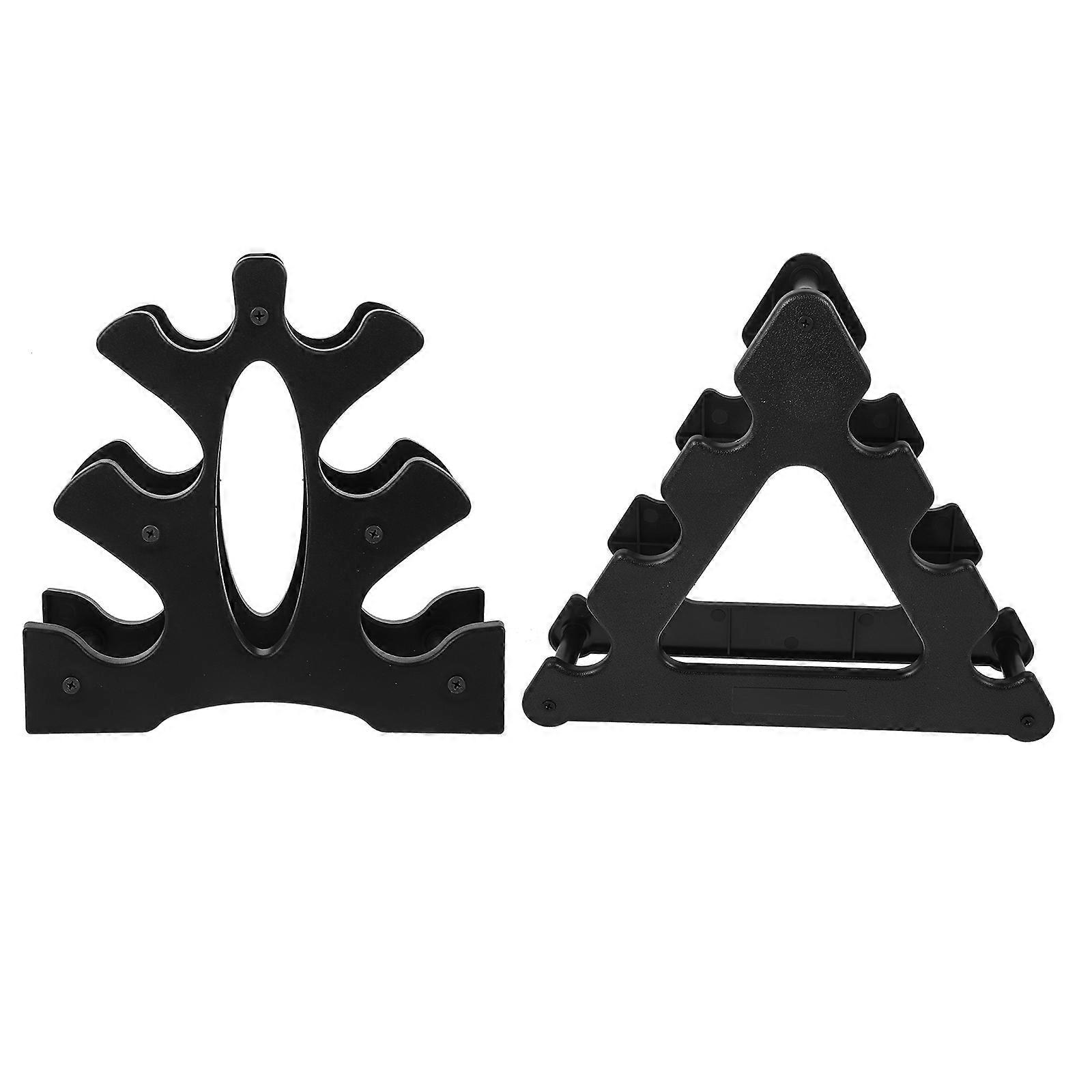 2Pcs Multi-layer Dumbbell Storage Rack Vertical Dumbbell Stand Multi-layers Dumbbell Support Holder