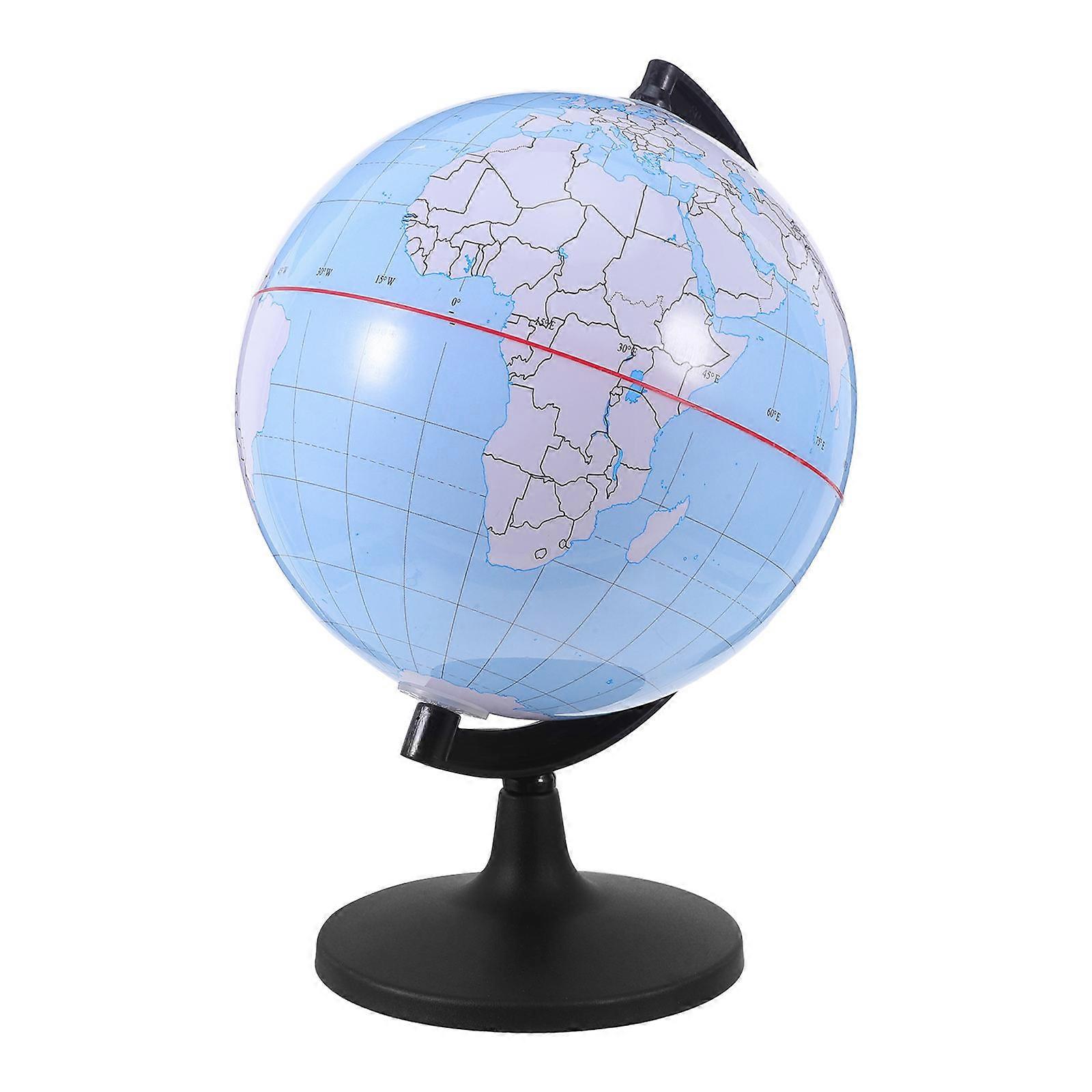 Kids Learning Globe: Educational Blank Mapping Surface for Interactive Geography Teaching Classroom - Small Size DIY Writeable Earth Model