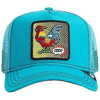 Goorin Bros Pop Art Rooster Trucker Hat - Blue/Yellow