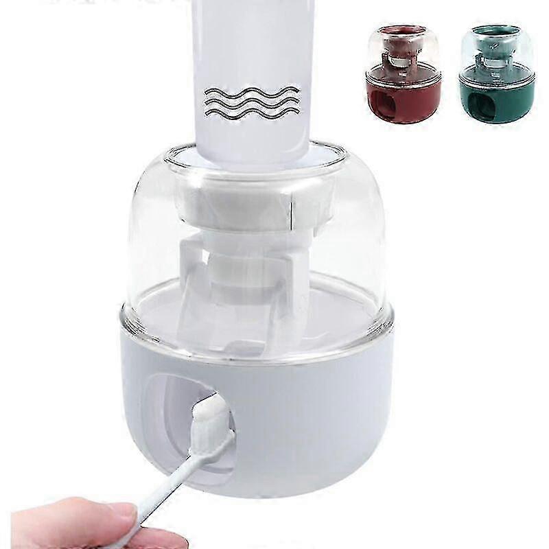 Pumpkin Shaped Automatic Toothpaste Squeezer, Separate Outlet compatible with Adult