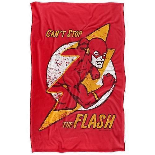The Flash Can't Stop Bolt Soft Touch Blanket