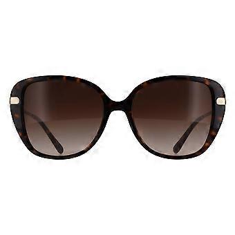 Michael Kors Sunglasses MK2185BU Flatiron 300613 Dark Tortoise Brown Gradient