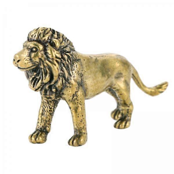 4 Lion Statue Craft Collection