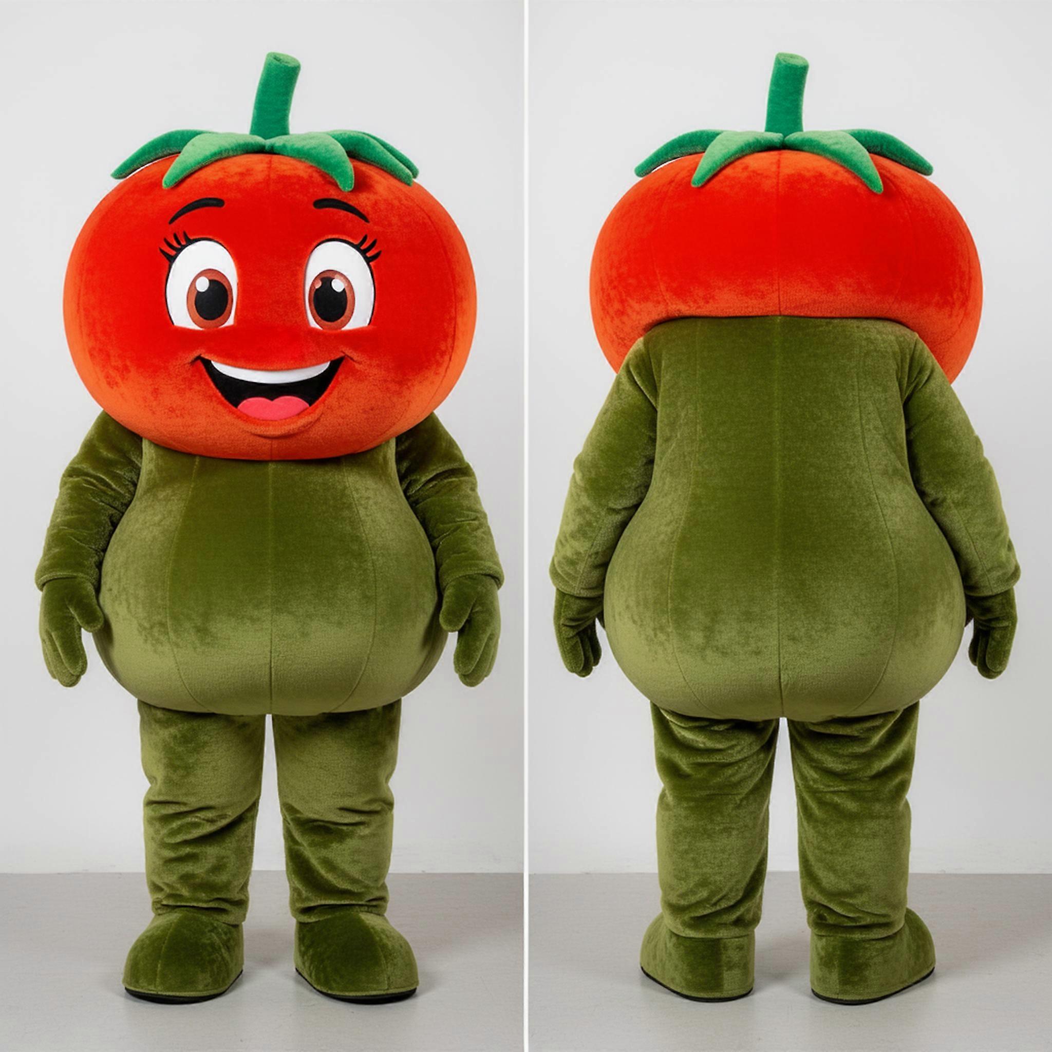 MASTICOT Crimson Round Tomato Mascot