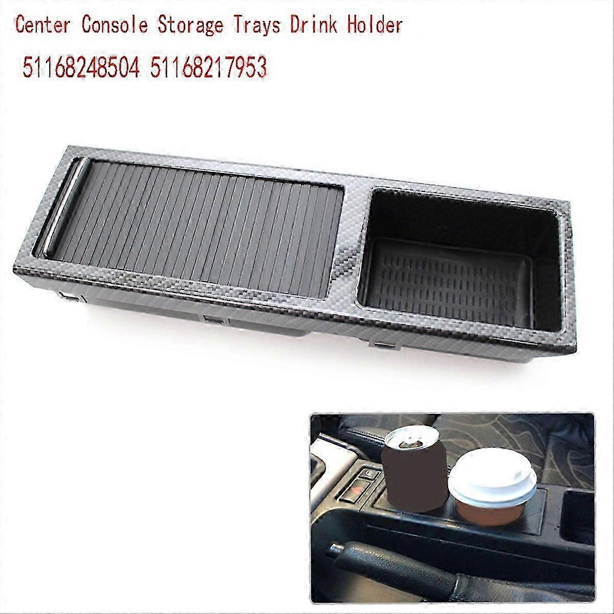 Center Console Storage Trays Replacement for Carbon Fiber Pattern