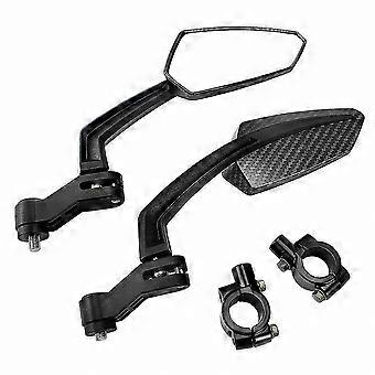 Handlebar Rearview Bike Mirror, Adjustable 360° Rotatable Cycling Mirror, Wide Angle & Shockproof