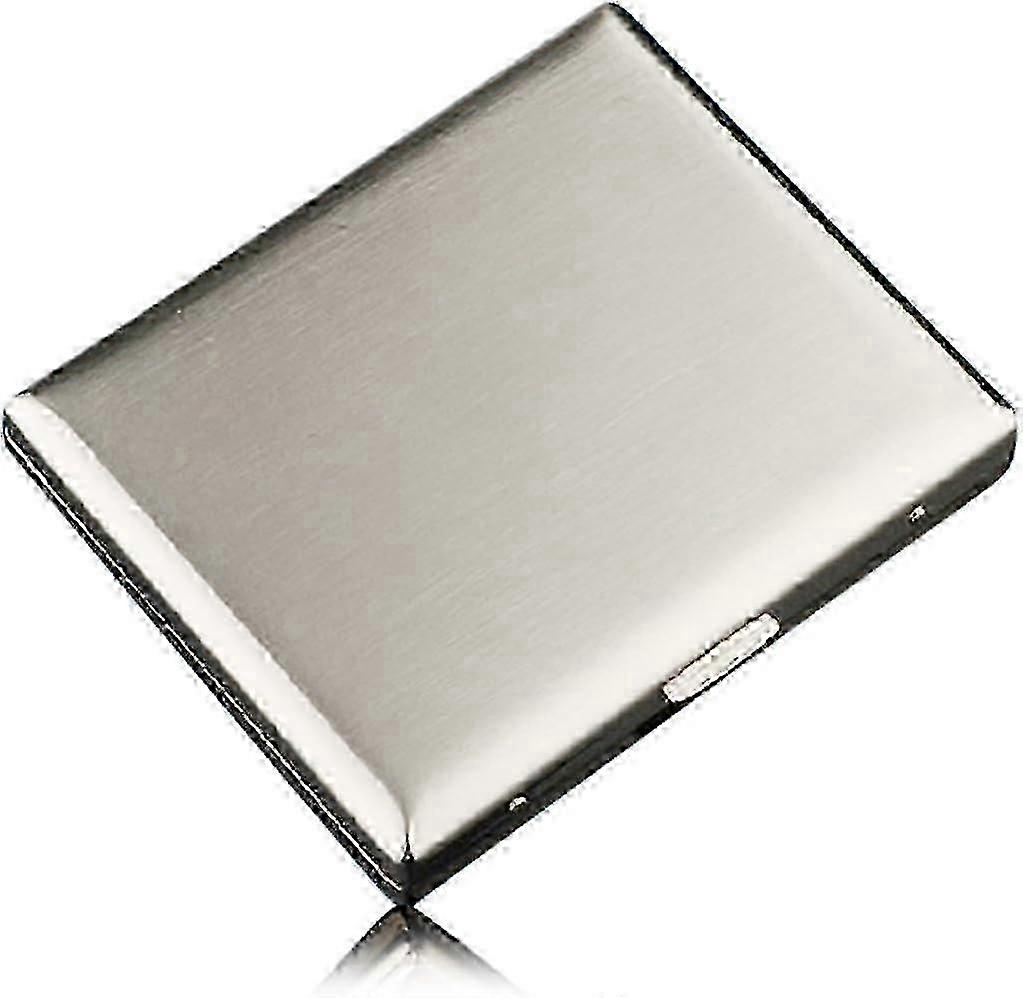 Elastic-Band Stainless Cigarette Case