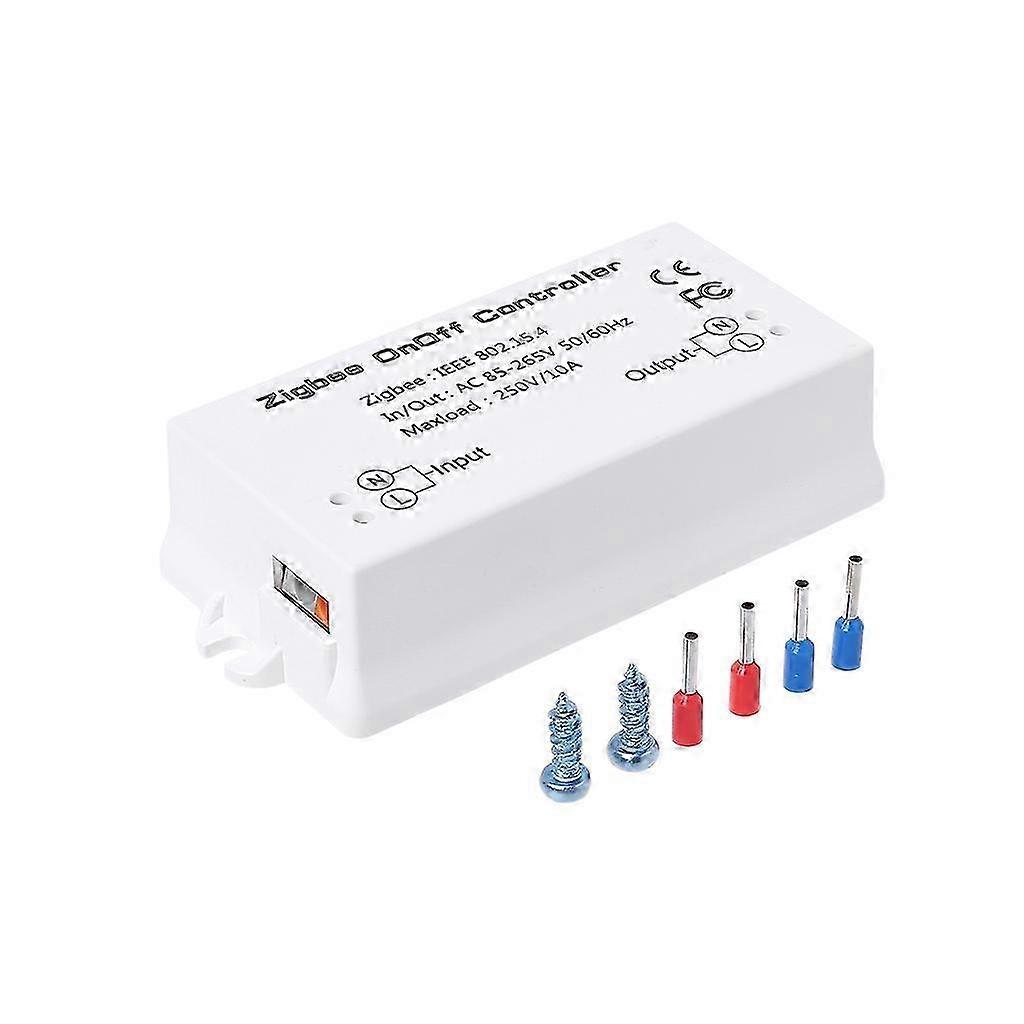 Zigbee Smart Switch Module, Wireless On/Off Controller, APP Remote Control, Works with Alexa Google Home, for Smart Home Devices