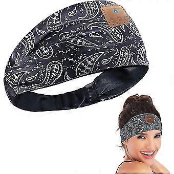 Sleep Headphones Bluetooth Headband,wireless Music Sleeping Headphones For Women Men,breathable Music Headband Headphones With Bluetooth (blue)