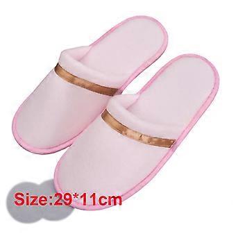 1Pair Winter Warm plush Slippers for Women Men Home shoes Nonslip Slides Fluffy Slippers Couple Indoor Bedroom House Slippers