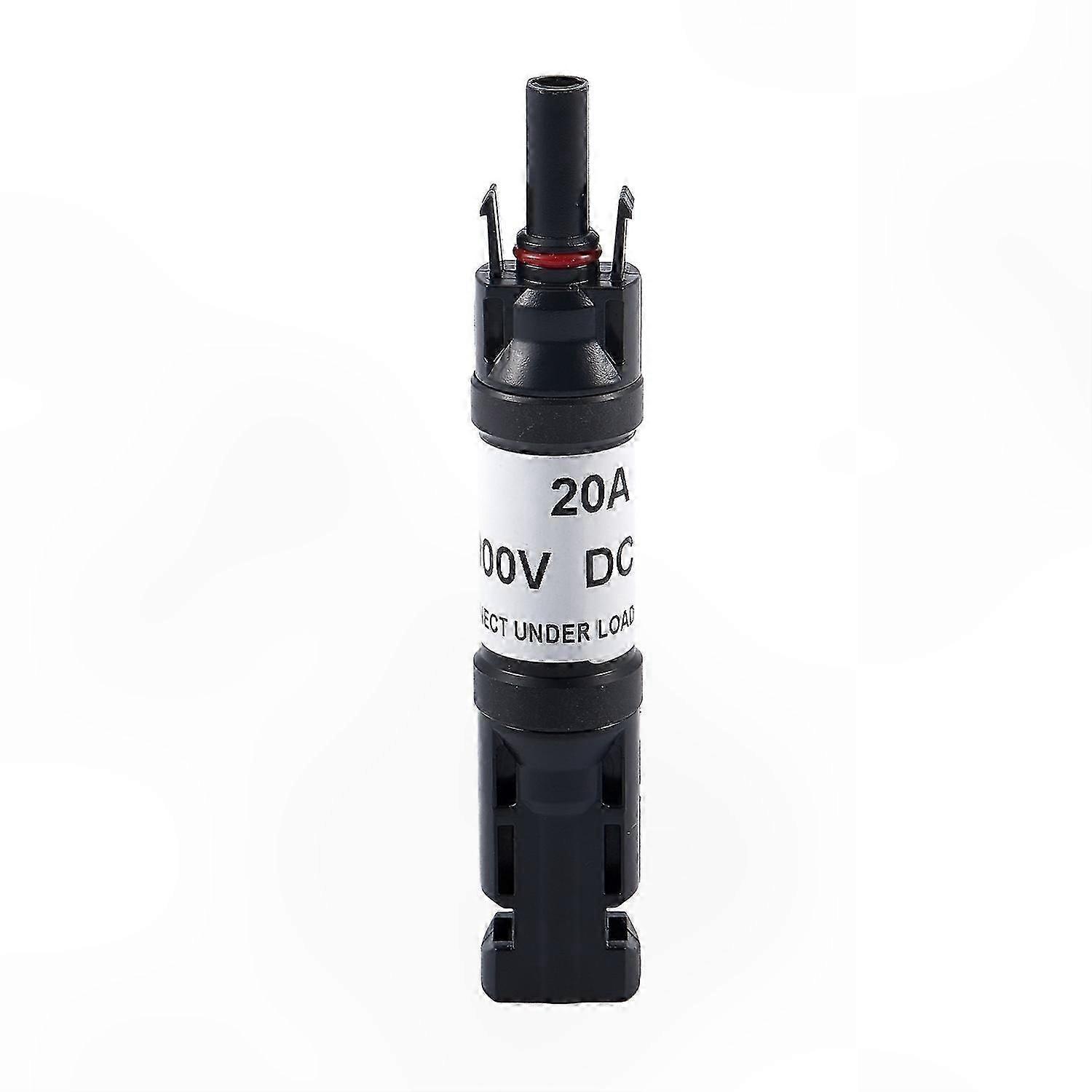 Waterproof Solar Cable Connector with 20A Inline Diode for PV Panels IP67