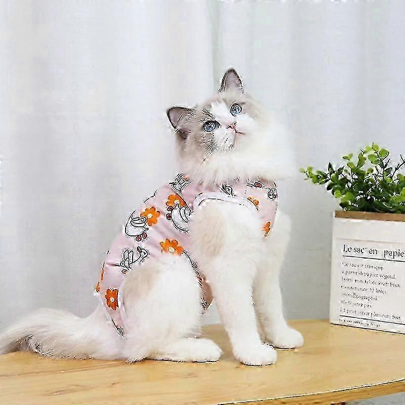 Breathable Post-Surgery Cat Suit