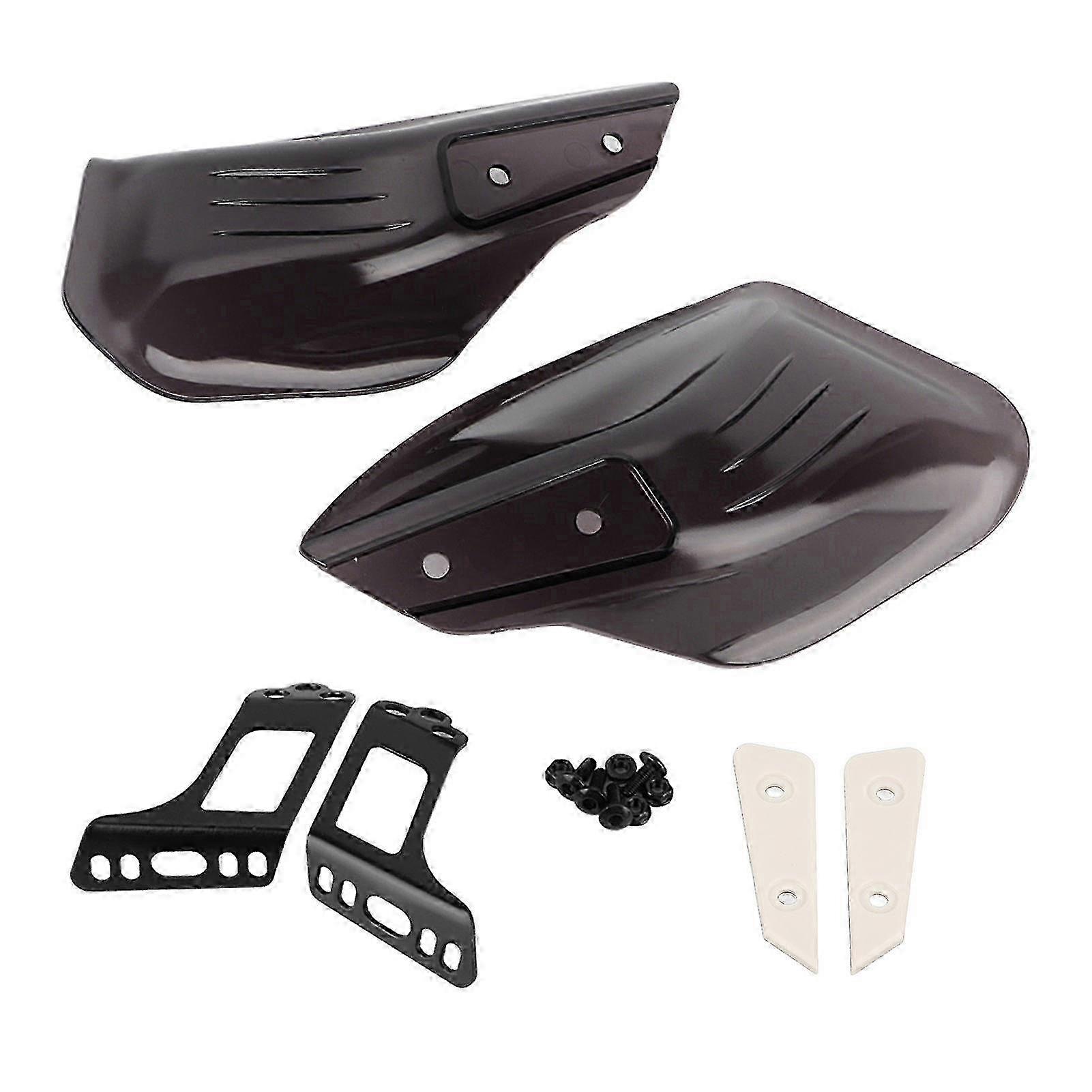 Dark Brown ABS Hand Guards Motorcycle