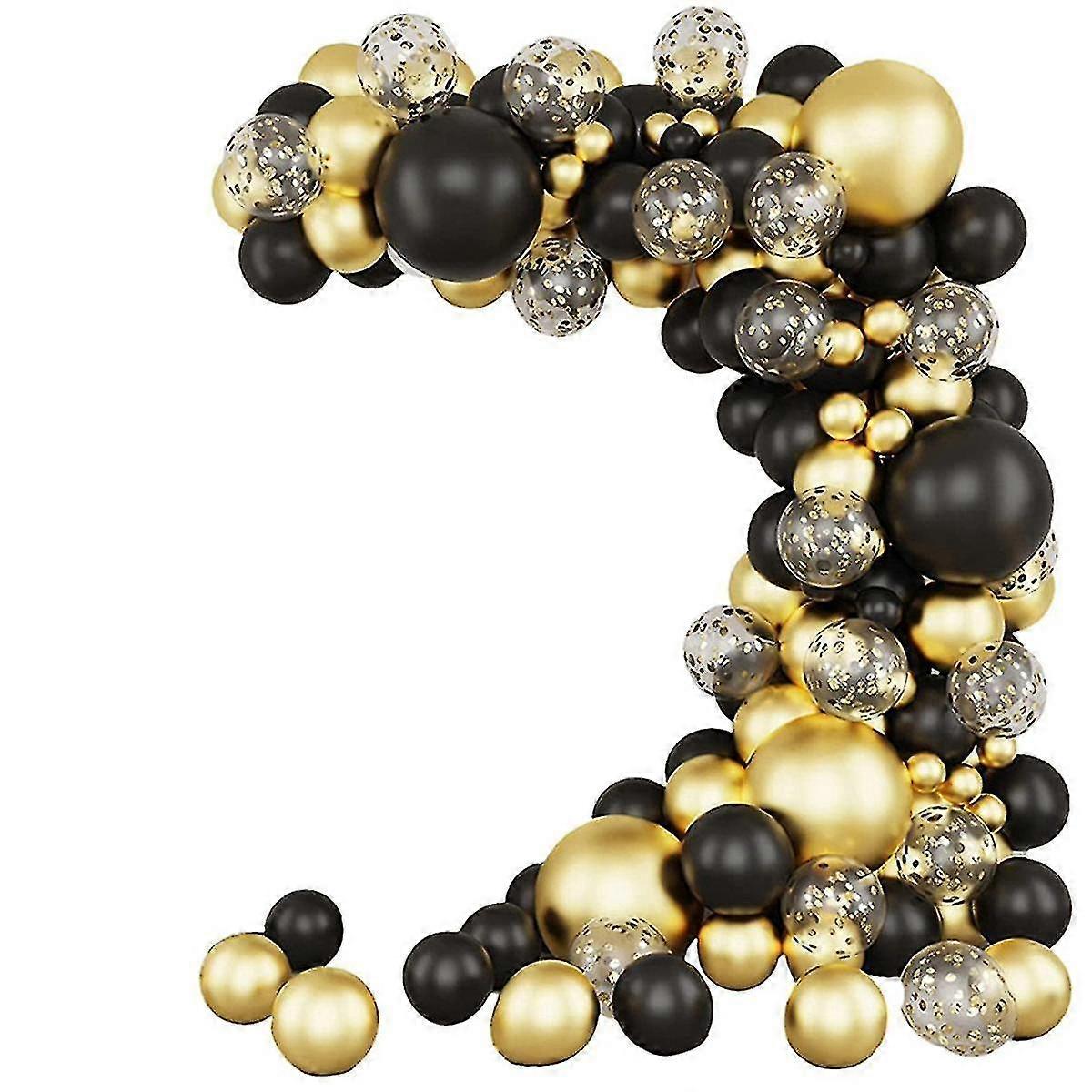 Premium Black Gold Balloon Kit