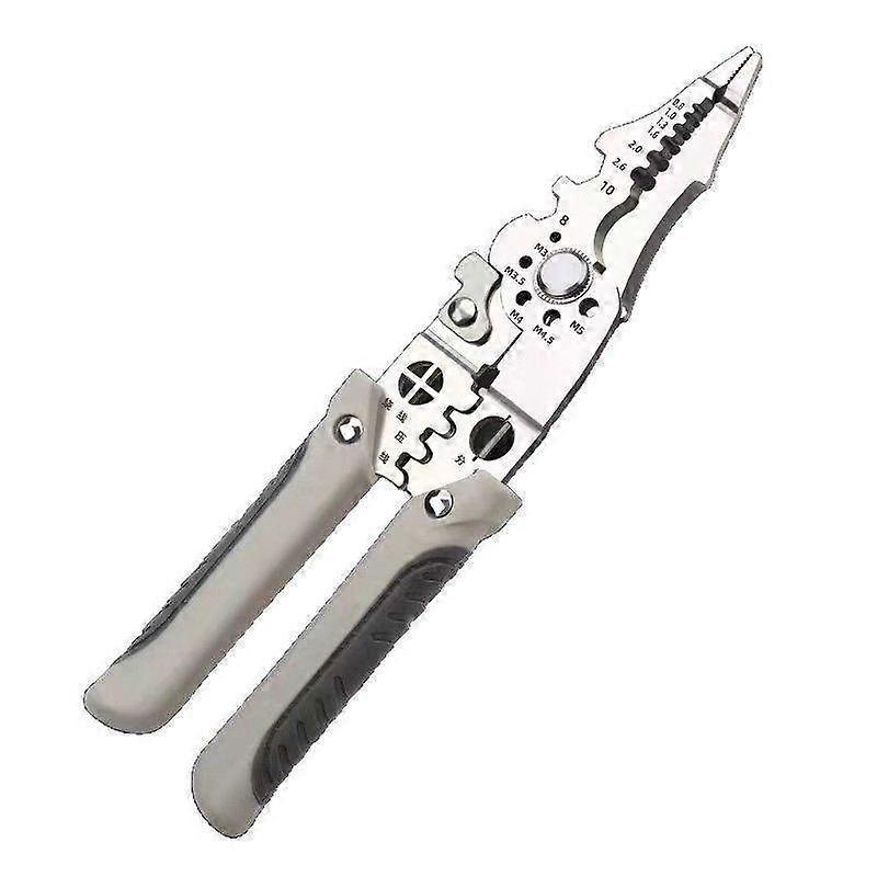 Foldable Wire Stripper High Efficiency Pulley Design Multi-Function Electrician Cable Splitter for Power Line Maintenance