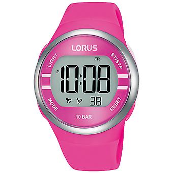 Lorus Watch for Digital Quartz Man with Silicone Bracelet R2343NX9