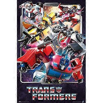TRANSFORMERS - AUTOBOTS COLLAGE Wooden Jigsaw Puzzles UE361