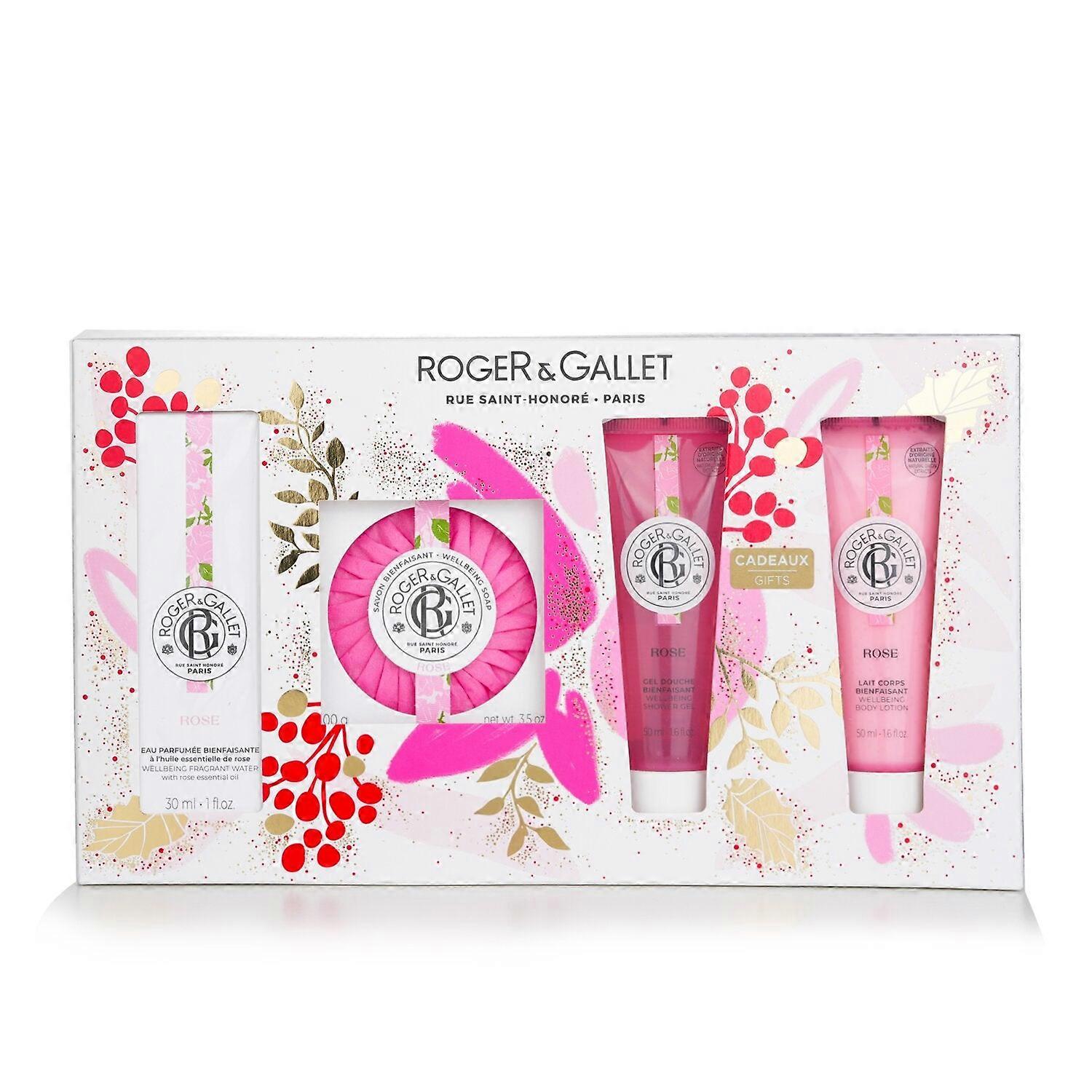 Roger & Gallet Rose Coffret  4pcs
