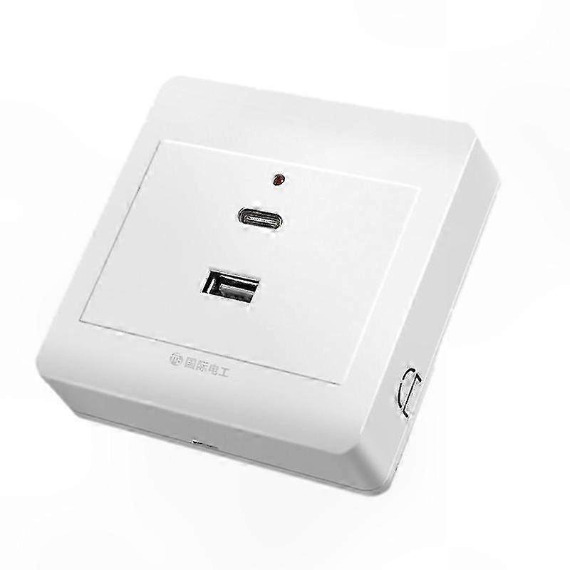 Fast-Charging USB-C Wall Socket 18W