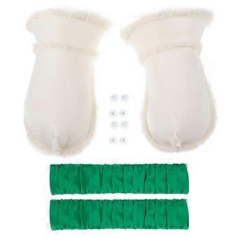Plush Hole Shoe Inserts Winter Shoe Inserts for Warmth 1Pair Detachable