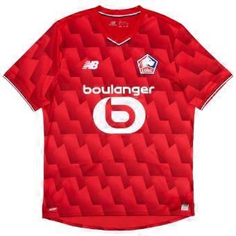 New Balance Mens Lille 25/26 Football Home Shirt