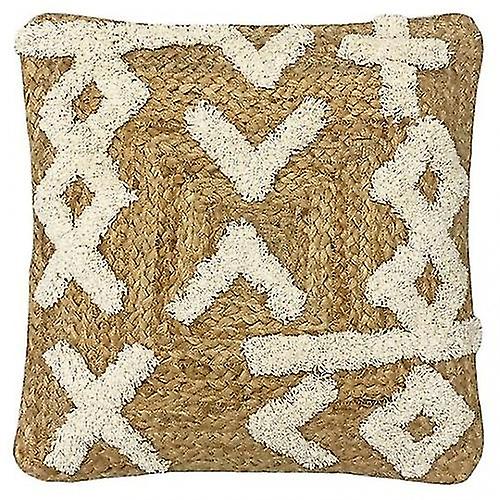 Furn Camfa Jute Braided Cushion Cover