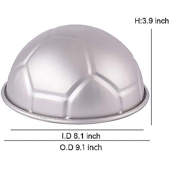 WonDerfulC - 2 stampi in silicone a forma di pallone da calcio, per decorazioni fai da te per cioccolatini, stampi da forno fai da te, per sapone, gelatina, torte, argilla, rosa