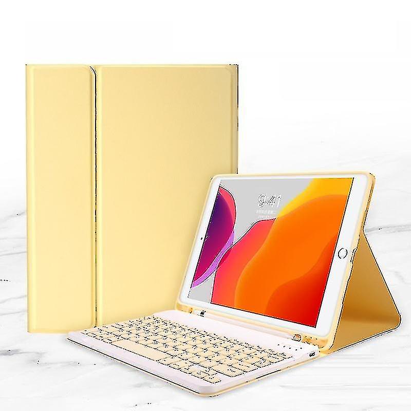 Bluetooth Keyboard Case For Ipad Detachable Slim Cover Built-in Pencil Holder