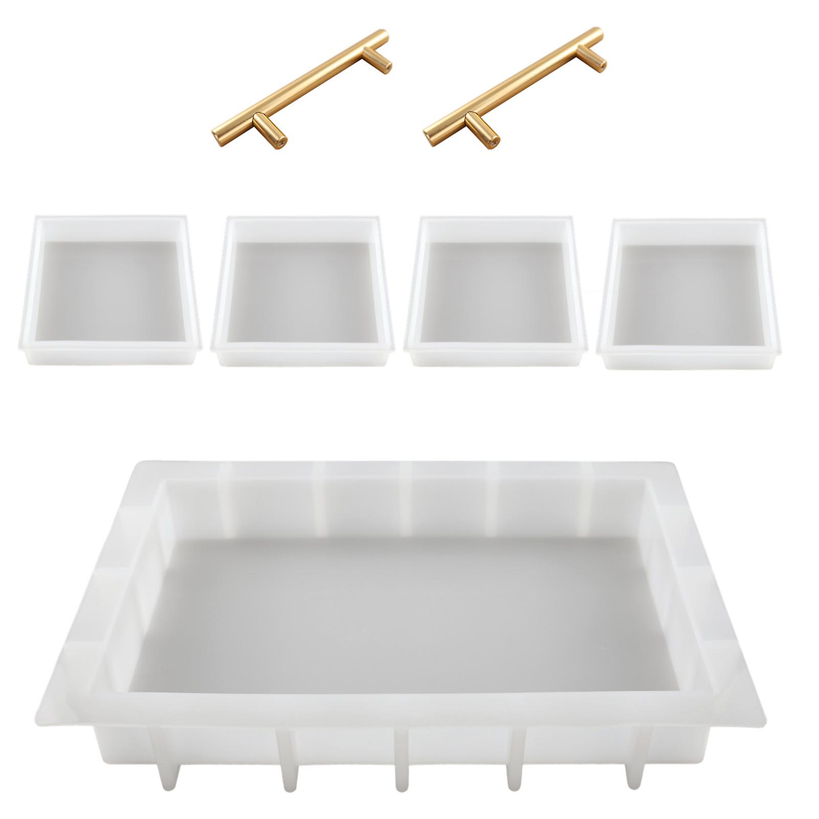 Silicone Resin Tray Stencil for DIY Crafts Serving Board for Making Fruit Tray