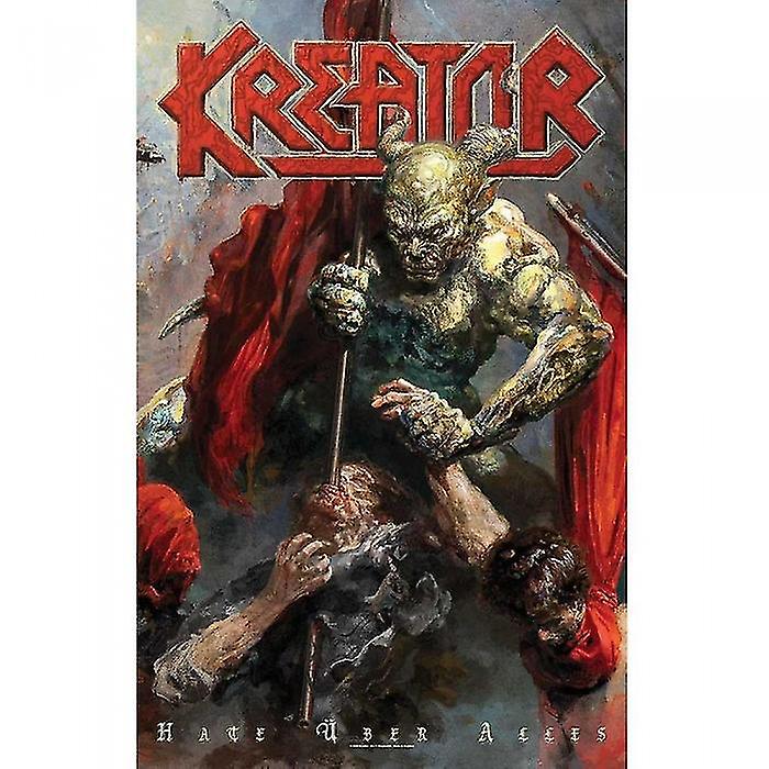 Kreator Hate Uber Alles Textile Poster