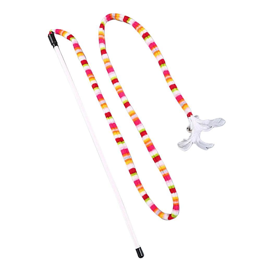 Cat Teaser Toy Cat Chaser Toy Interactive Play Toy for Cat Kitten 46x121cm