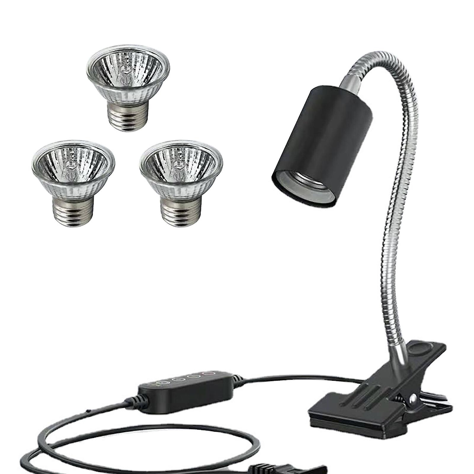 Reptile Heat Lamp Full Spectrum Adjust Spot Lights Deluxe Reptile Heat Lamp