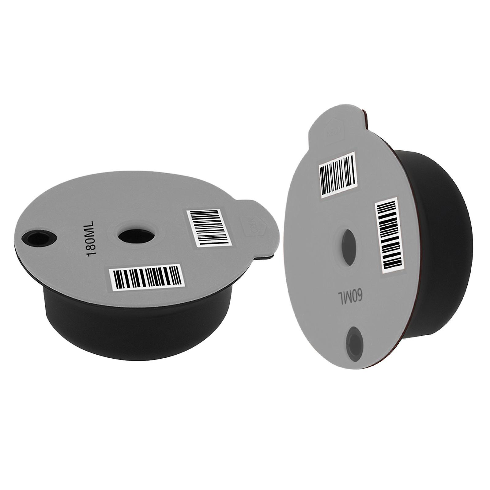 2pcs Reusable Coffee Capsule Pod Slicone Lid Fits  for Tassimo Machine