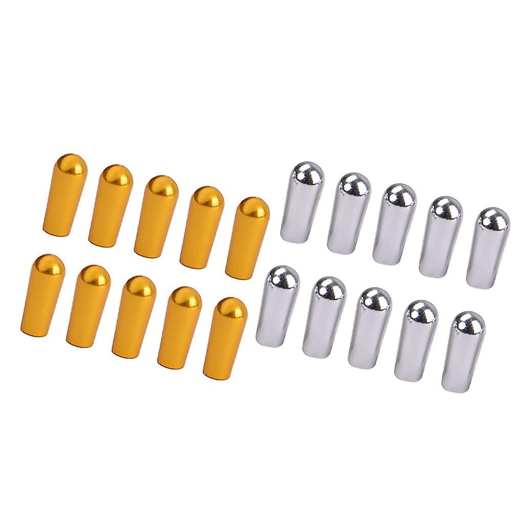 20pcs Electric Guitar Toggle Switch Knobs Tip Cap for Les Paul Replacement