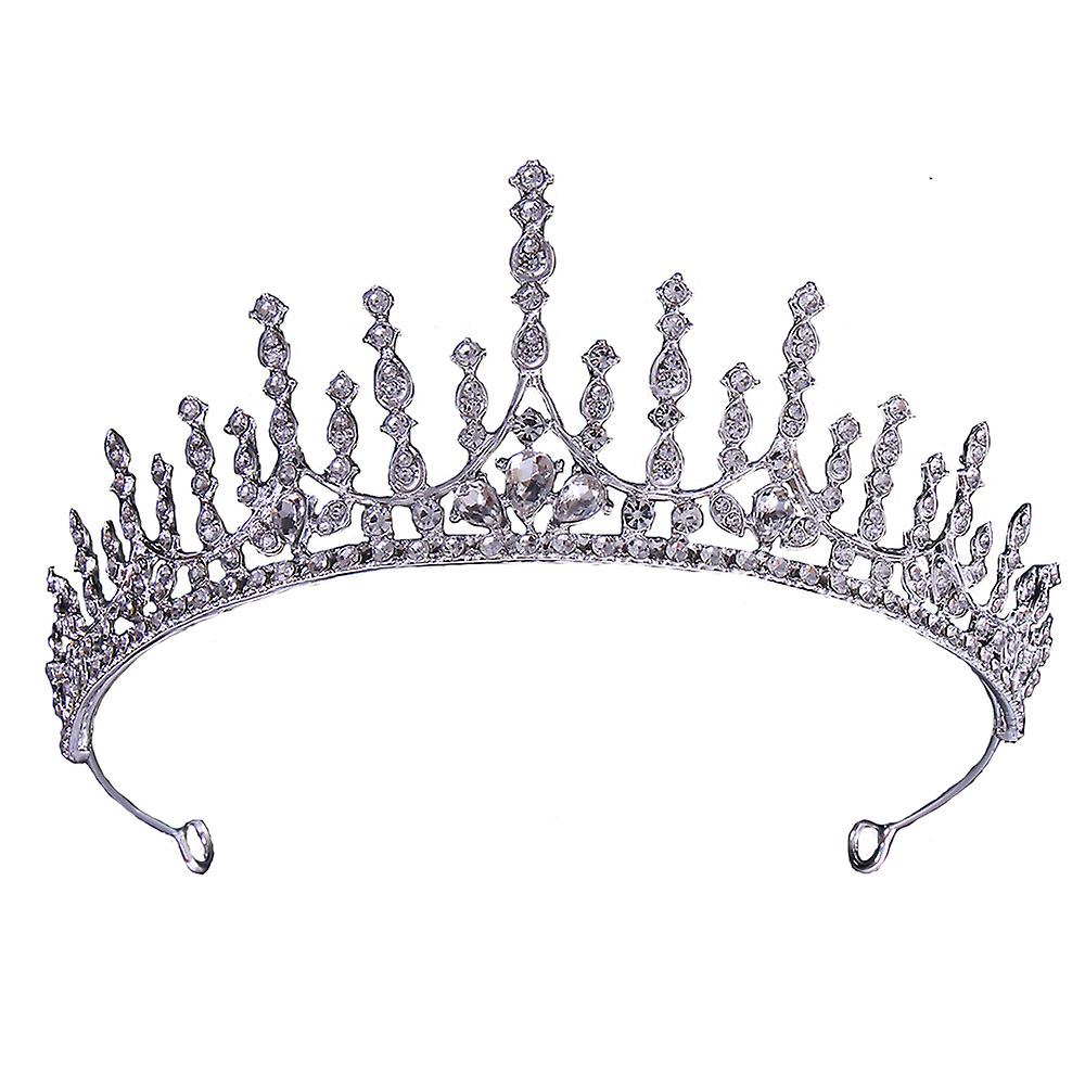 Rhinestone Alloy Crown