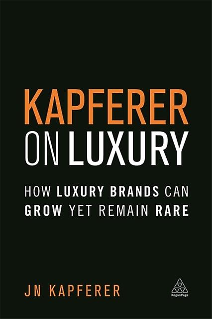 Kapferer On Luxury by JeanNoel Kapferer Paperback Book