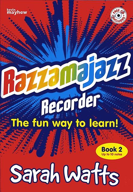 Razzamajazz Recorder  Book 2 by Sarah Watts Book Book