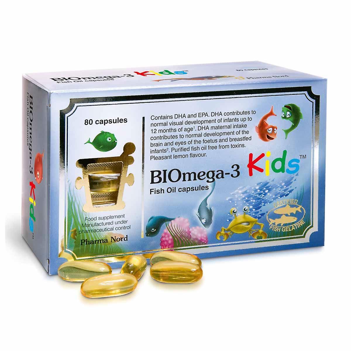 Pharma Nord BiOmega-3 Kids - 120 Capsules