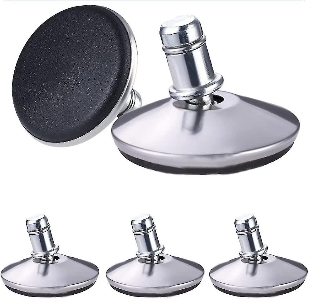 Replacement Glides, 5 Pcs Fixed Stationary Caster, High Glide Caster, Fixed Caster Replacement For C