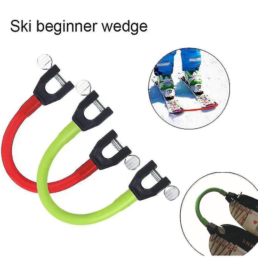 Ski Tip Connector Ski Training Wedge Aid Snow Ski Training Tools For Winter Training Skiing Beginner