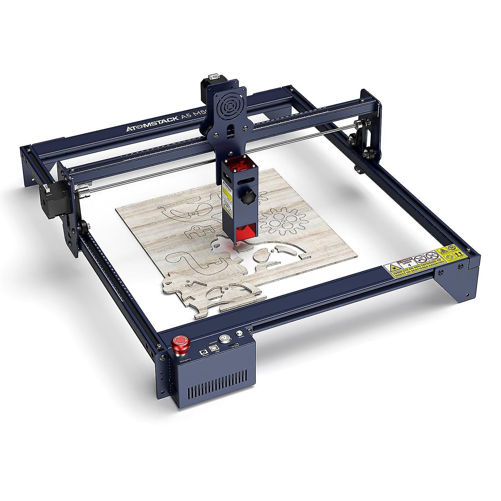 Atomstack A5 M50 Desktop Diy Cnc Laser Engraving Cutting Machine With 410x400mm Engraving Area 5.5w Fixed-focus Ultra-fine Laser