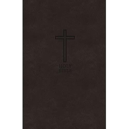 KJV, Value Thinline Bible, Compact, Imitation Leather, Black, Red Letter Edition
