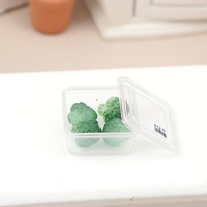 1Box 1:12 Dollhouse Mini Vegetable Seafood Abalone/Shrimp/Broccoli Kitchen Decor
