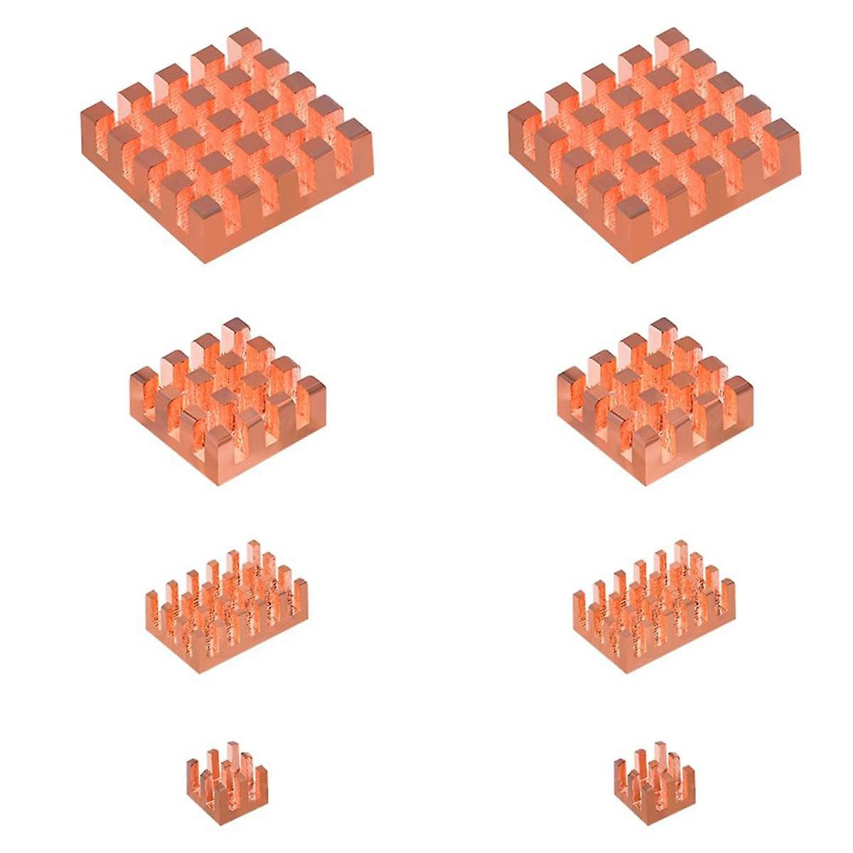 8-Pack Copper Heatsink for 5, Heatsink CPU Cooler with Thermal Tape for 5