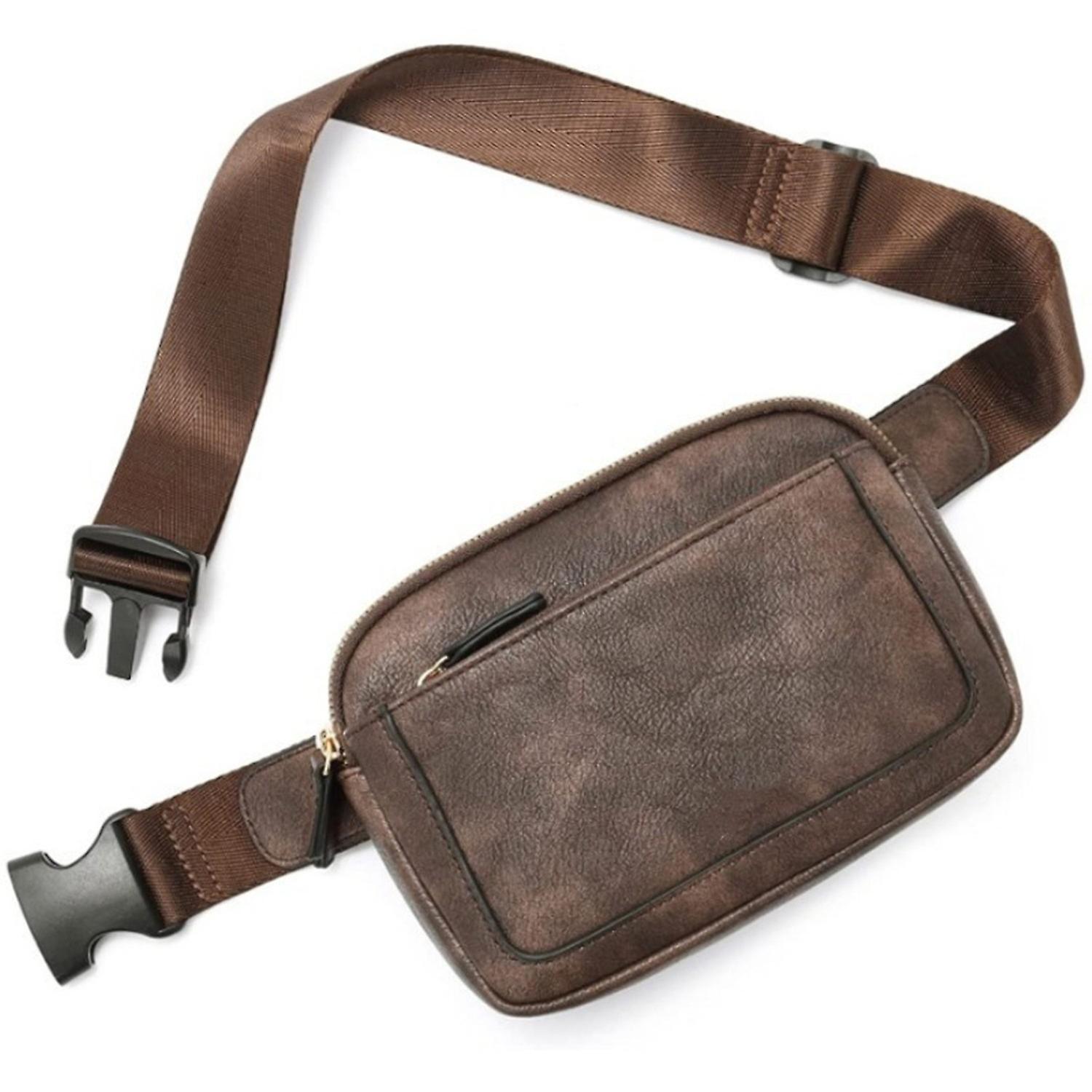 Chest Bag Buckle Multifunction Adjustable Shoulder Strap High Capacity Zipper Closure Storage