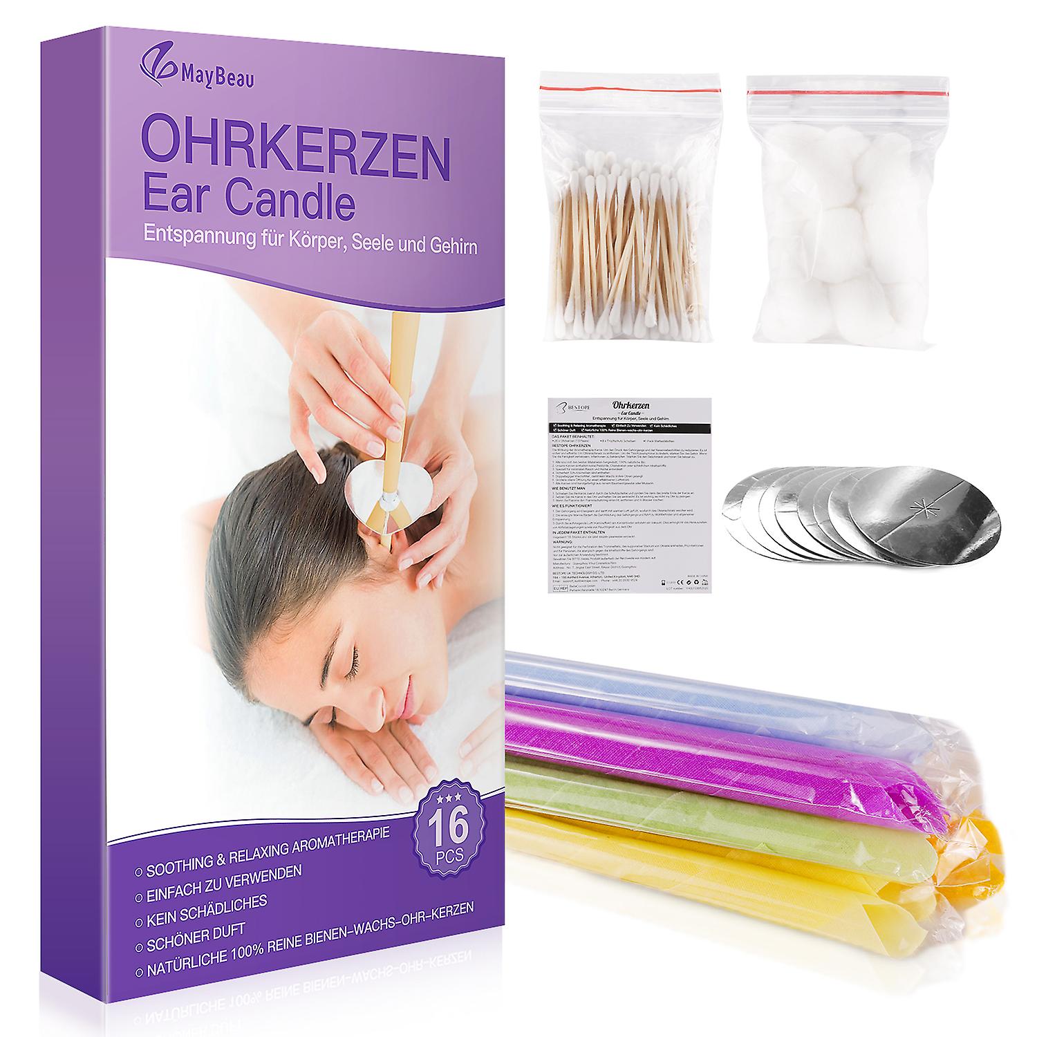 8-Color Ear Wax Removal Tool & Cleaning Kit